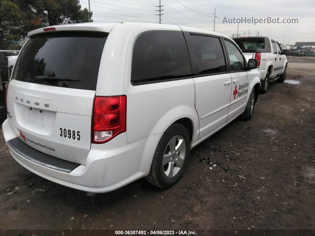 2017 Dodge Grand Caravan Se White vin: 2C4RDGBG7HR736322