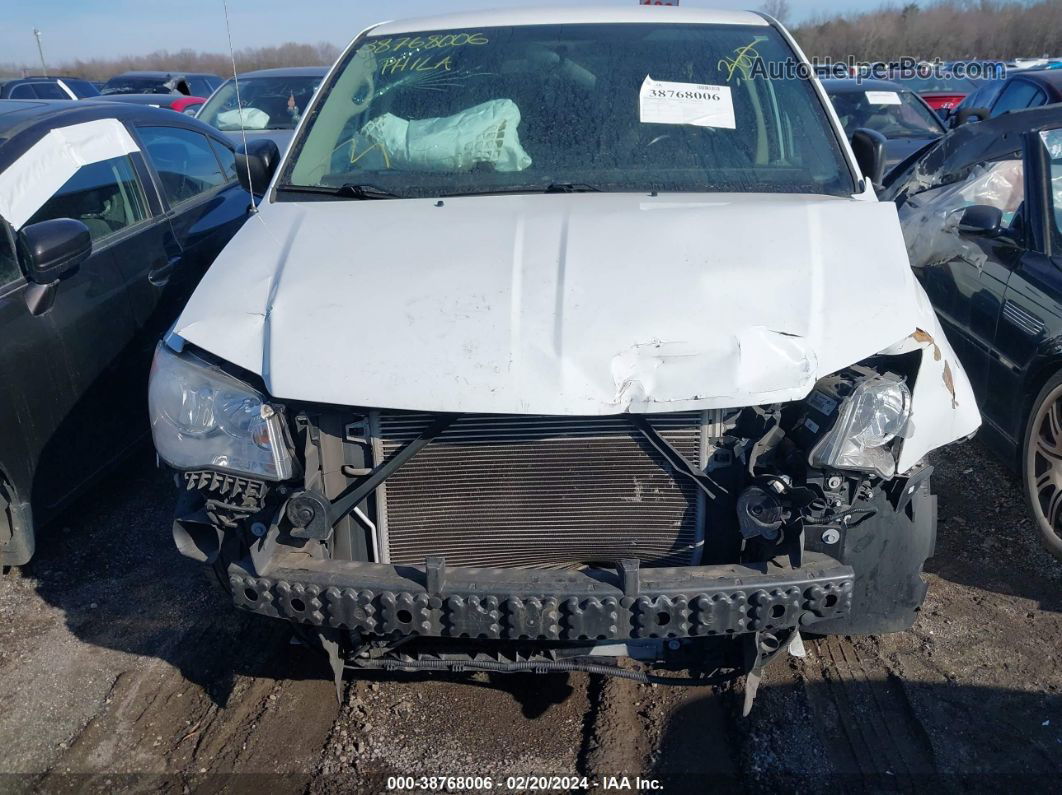 2017 Dodge Grand Caravan Se White vin: 2C4RDGBG8HR595079