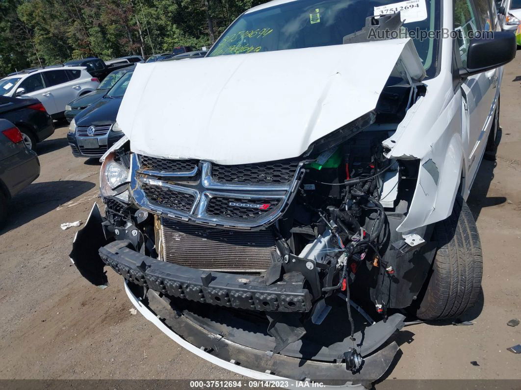 2017 Dodge Grand Caravan Se White vin: 2C4RDGBG8HR618280