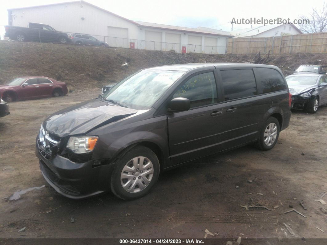 2017 Dodge Grand Caravan Se Gray vin: 2C4RDGBG8HR819368