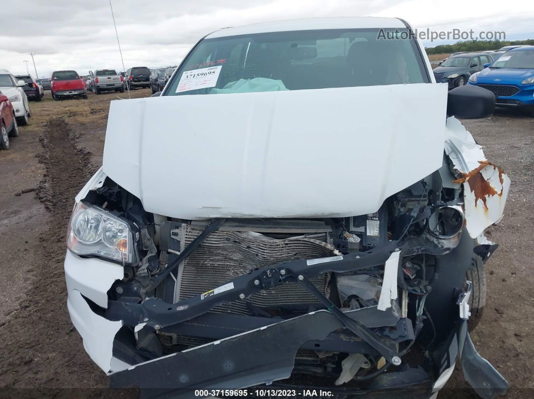 2017 Dodge Grand Caravan Se White vin: 2C4RDGBG8HR850359