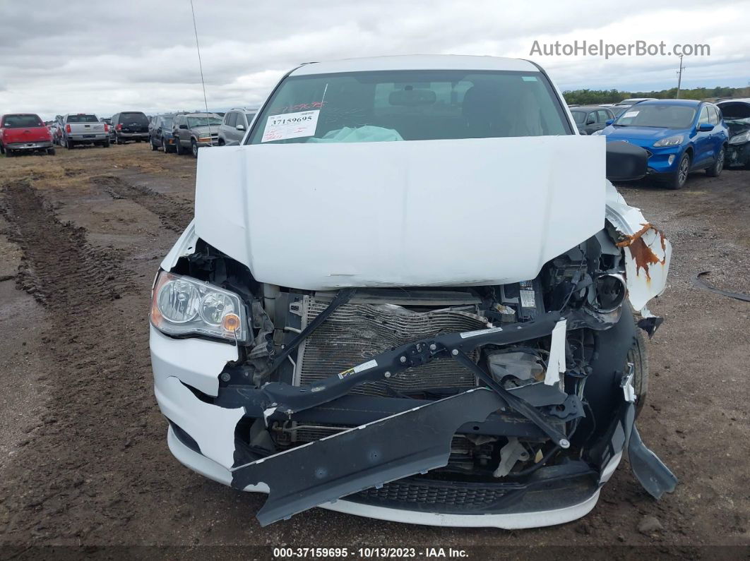 2017 Dodge Grand Caravan Se White vin: 2C4RDGBG8HR850359