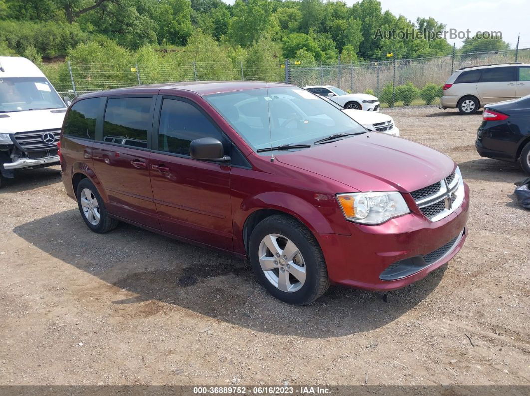 Maroon 2024 dodge caravan