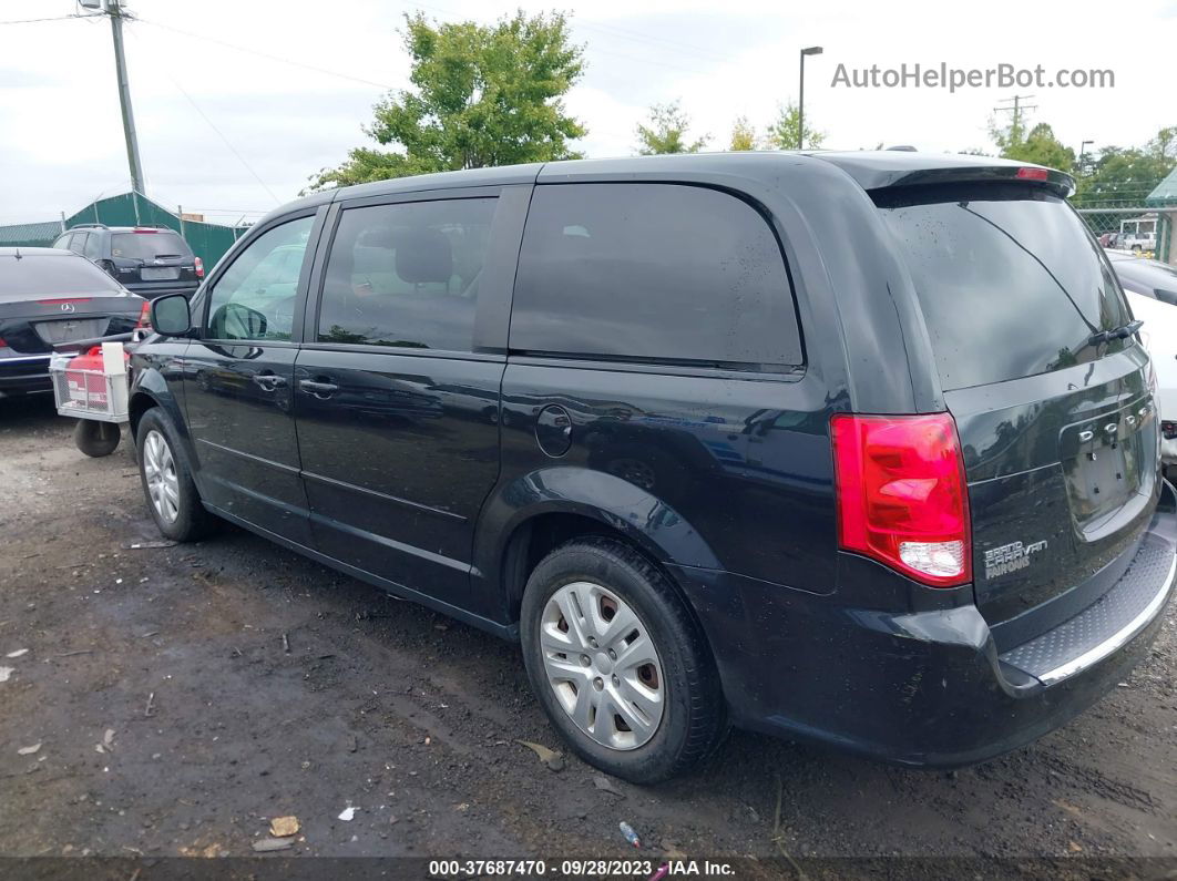 2017 Dodge Grand Caravan Se Синий vin: 2C4RDGBG9HR568098