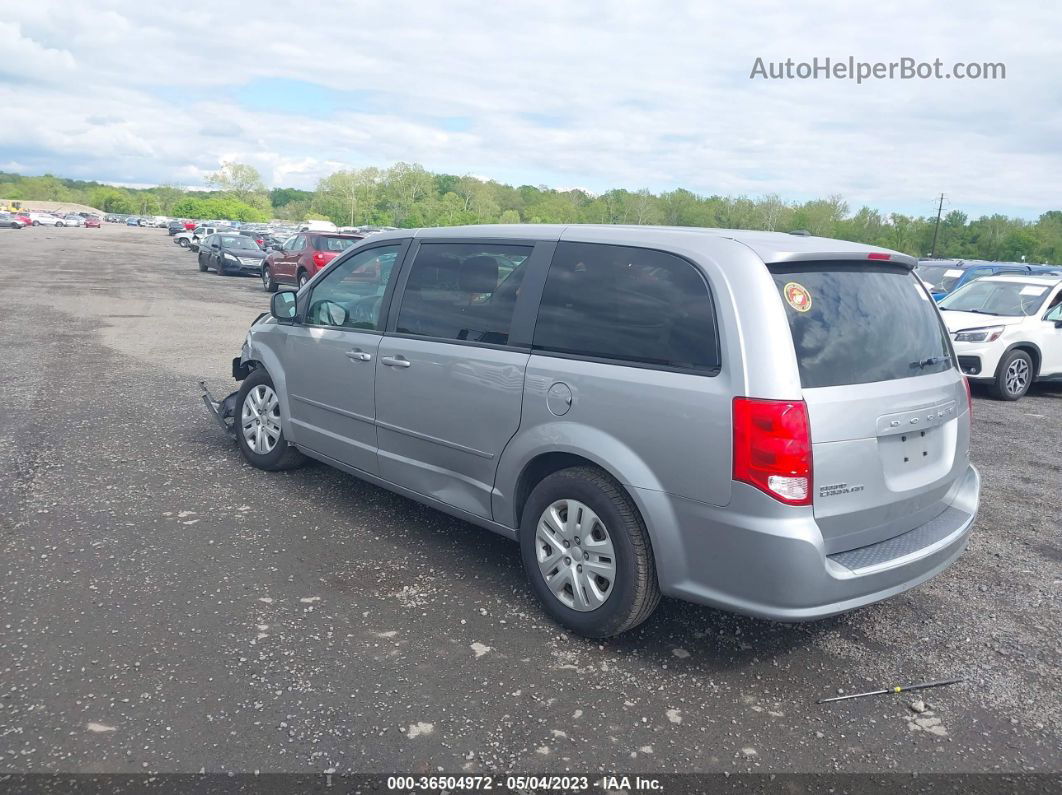 2017 Dodge Grand Caravan Se Gray vin: 2C4RDGBG9HR740162