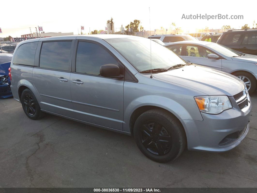 2017 Dodge Grand Caravan Se Gray vin: 2C4RDGBG9HR761769