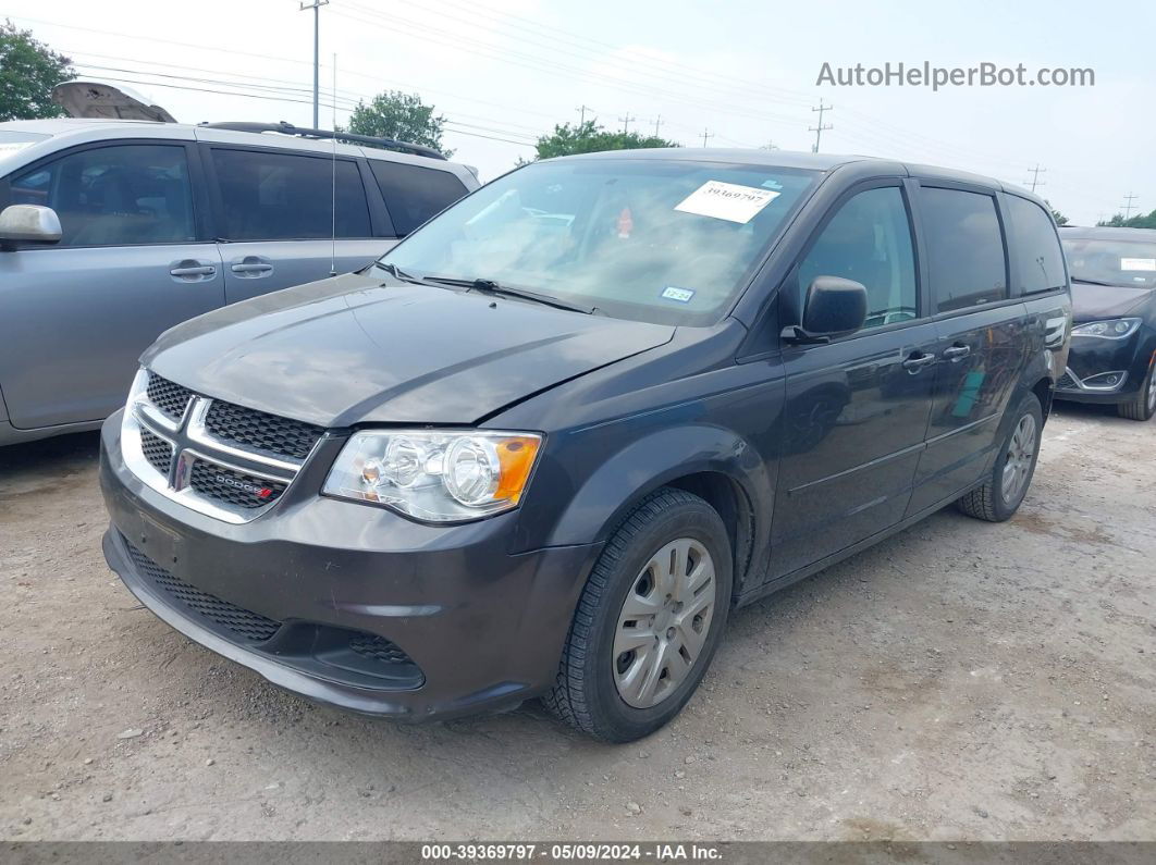 2017 Dodge Grand Caravan Se Gray vin: 2C4RDGBG9HR818827