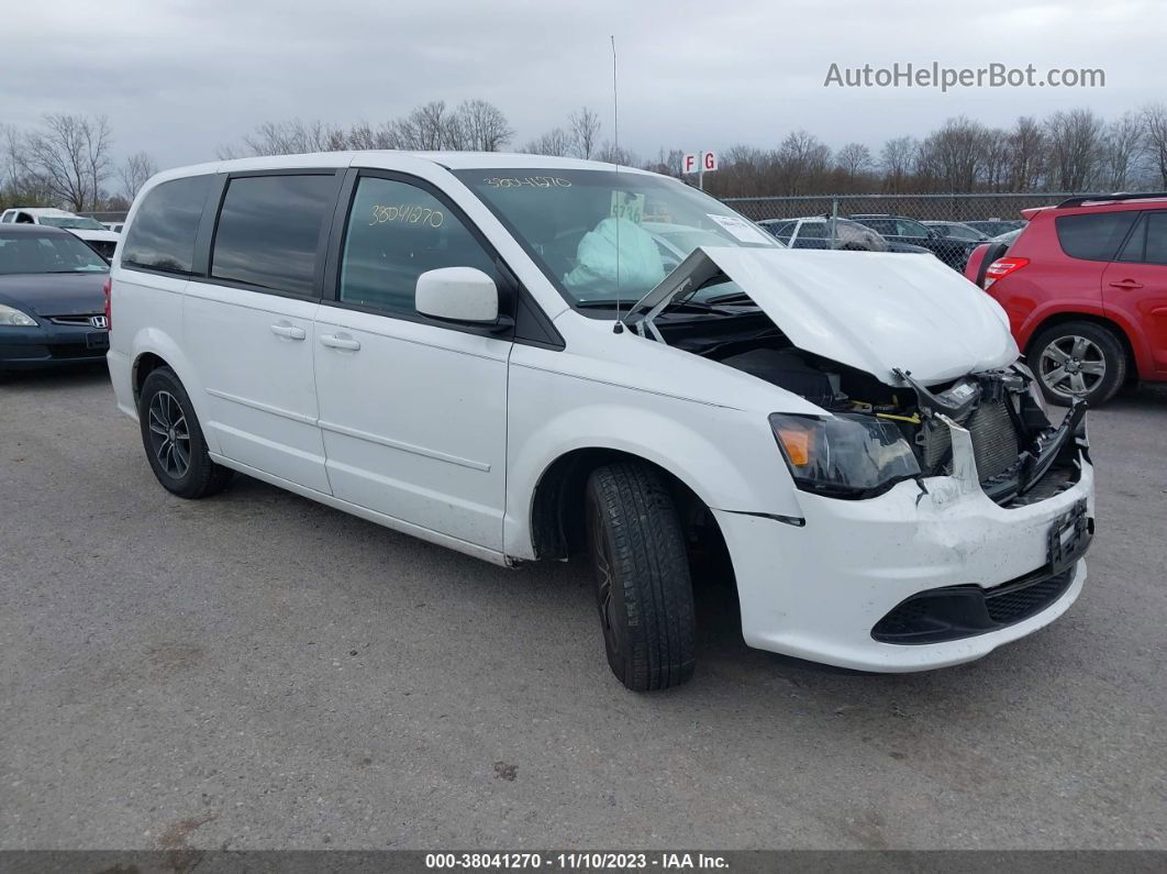 2017 Dodge Grand Caravan Se Plus White vin: 2C4RDGBG9HR856235