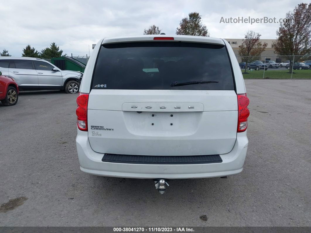 2017 Dodge Grand Caravan Se Plus White vin: 2C4RDGBG9HR856235