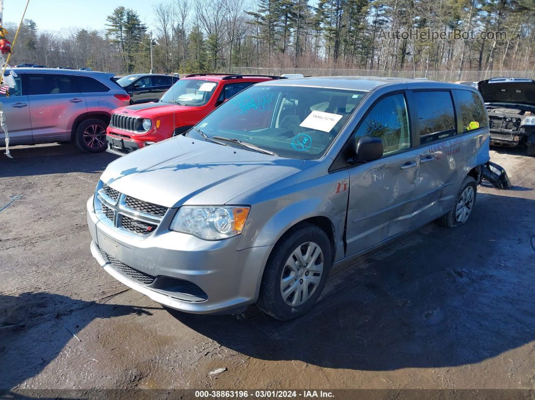 2017 Dodge Grand Caravan Se Серебряный vin: 2C4RDGBGXHR563377