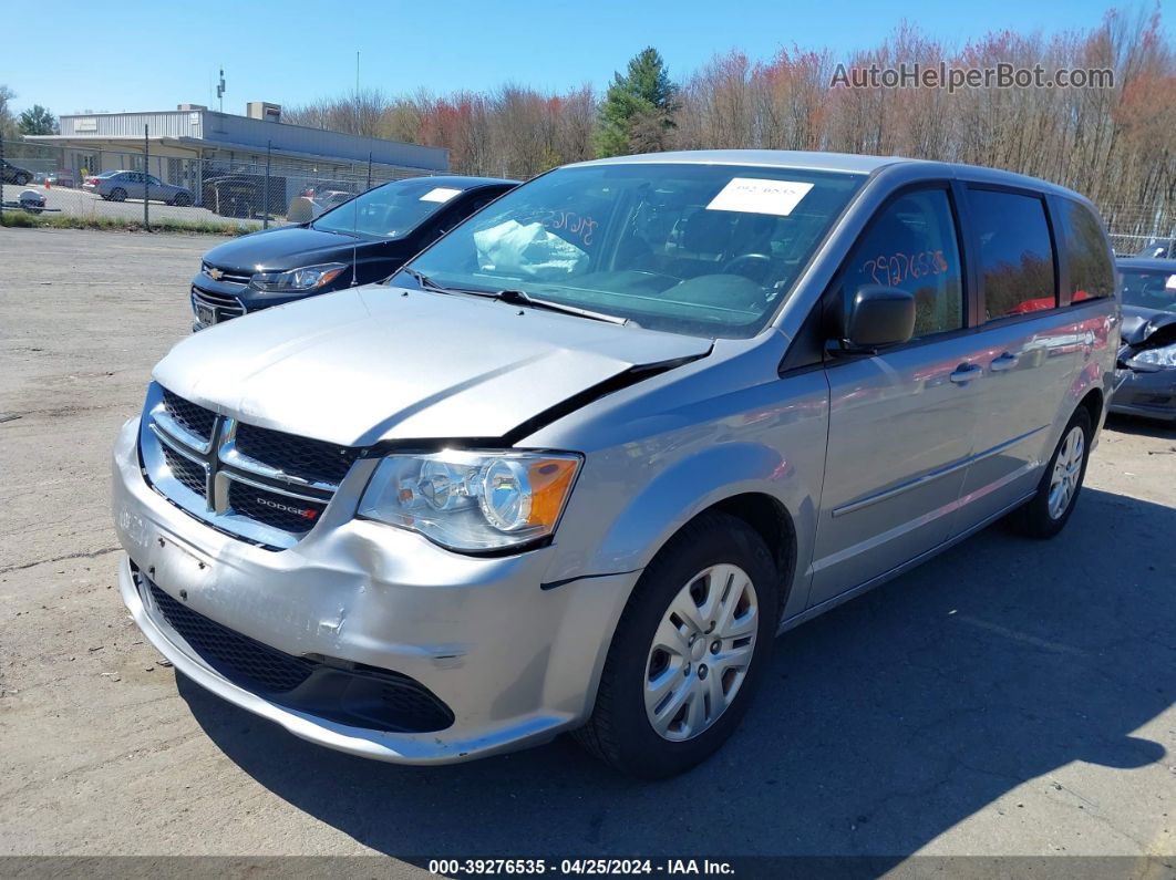 2017 Dodge Grand Caravan Se Gray vin: 2C4RDGBGXHR725346