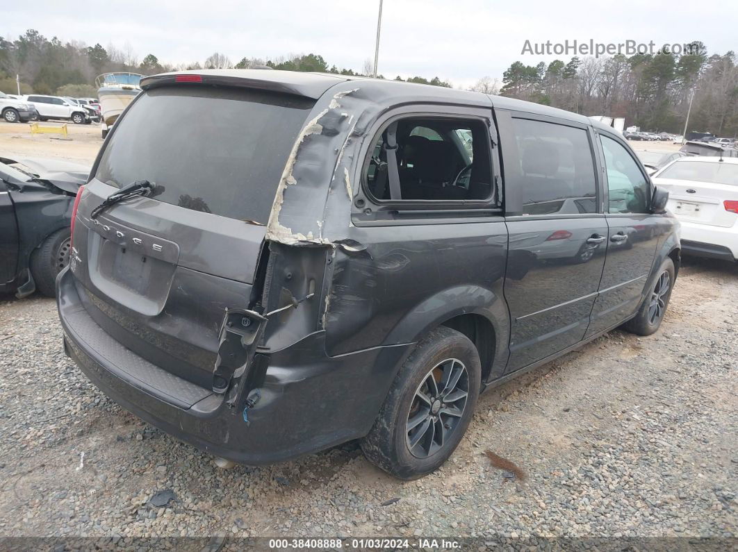 2017 Dodge Grand Caravan Se Plus Gray vin: 2C4RDGBGXHR849164