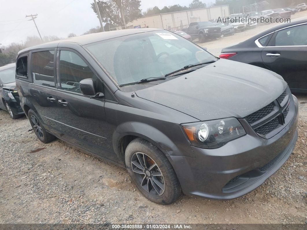 2017 Dodge Grand Caravan Se Plus Gray vin: 2C4RDGBGXHR849164