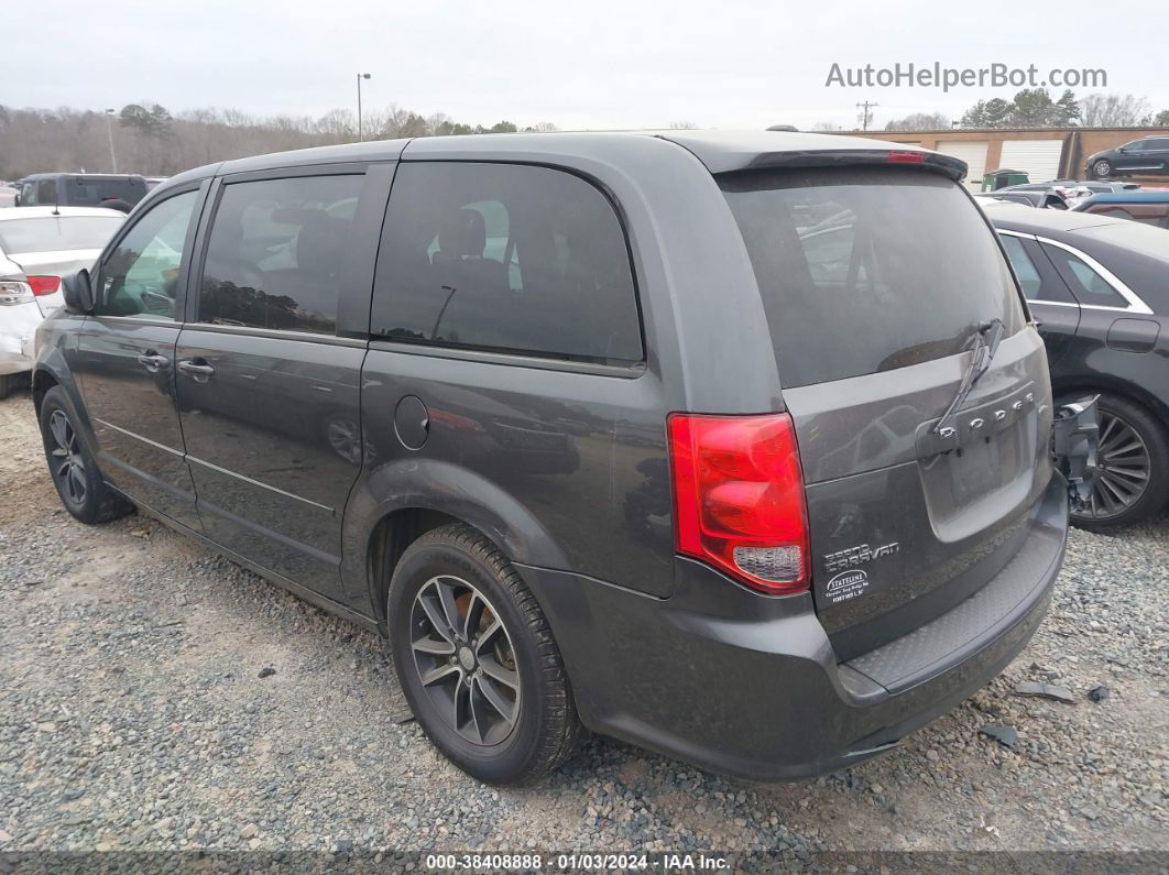 2017 Dodge Grand Caravan Se Plus Gray vin: 2C4RDGBGXHR849164