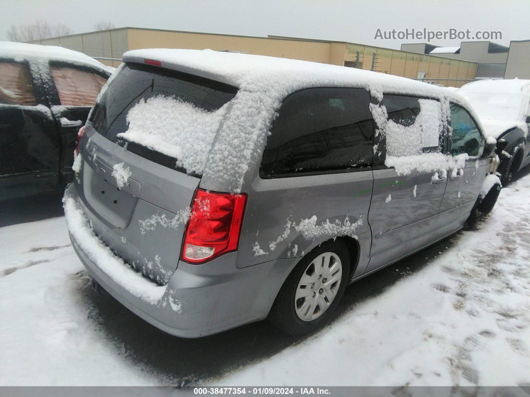 2017 Dodge Grand Caravan Se Gray vin: 2C4RDGBGXHR855904