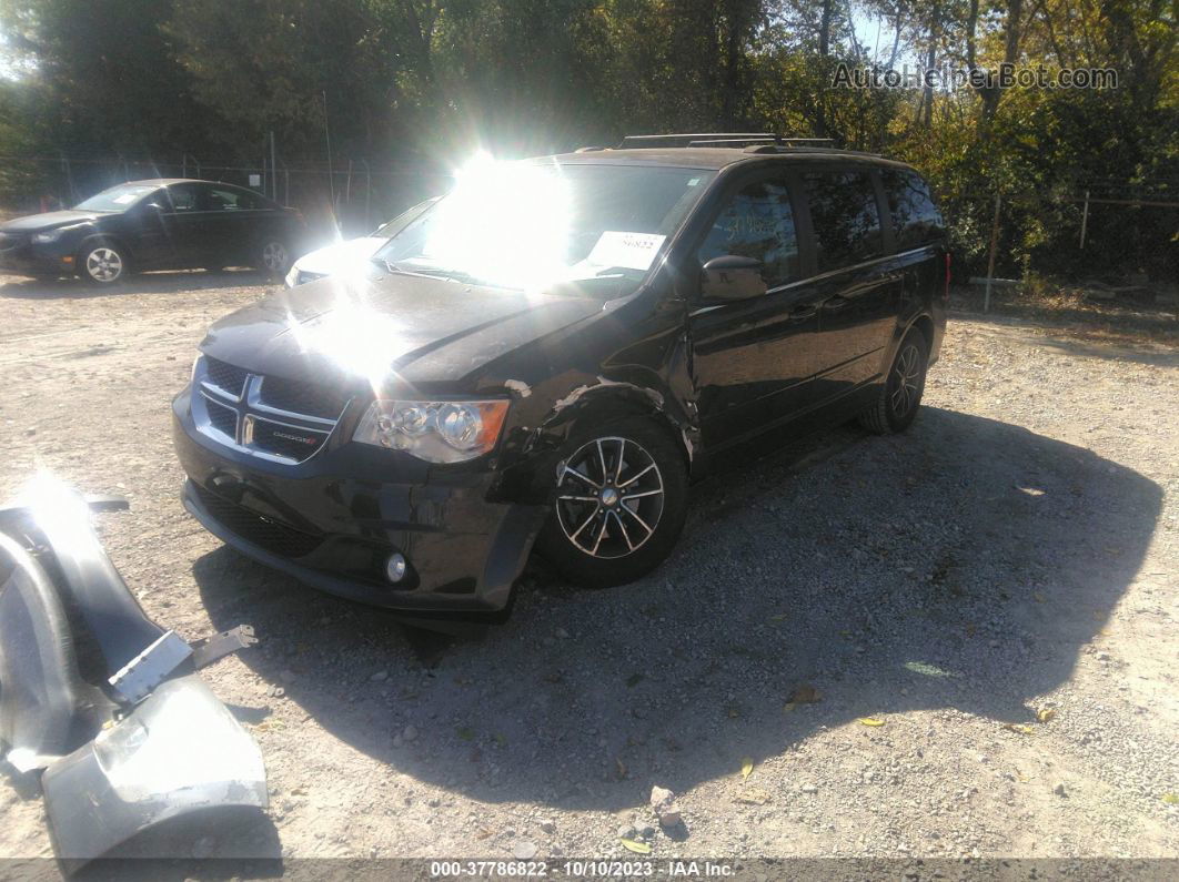 2017 Dodge Grand Caravan Sxt Black vin: 2C4RDGCG0HR852220