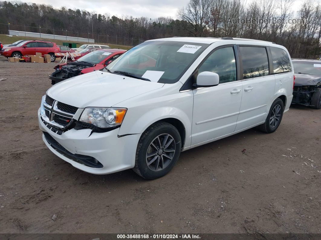 2017 Dodge Grand Caravan Sxt White vin: 2C4RDGCG1HR685768