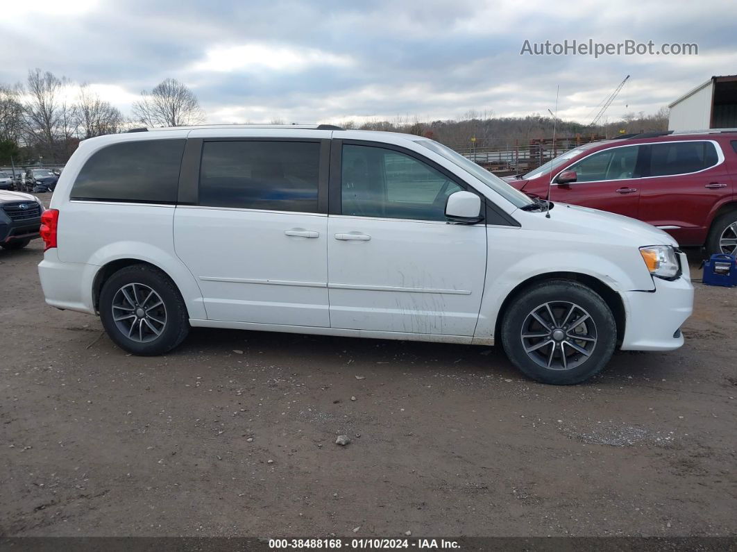 2017 Dodge Grand Caravan Sxt White vin: 2C4RDGCG1HR685768