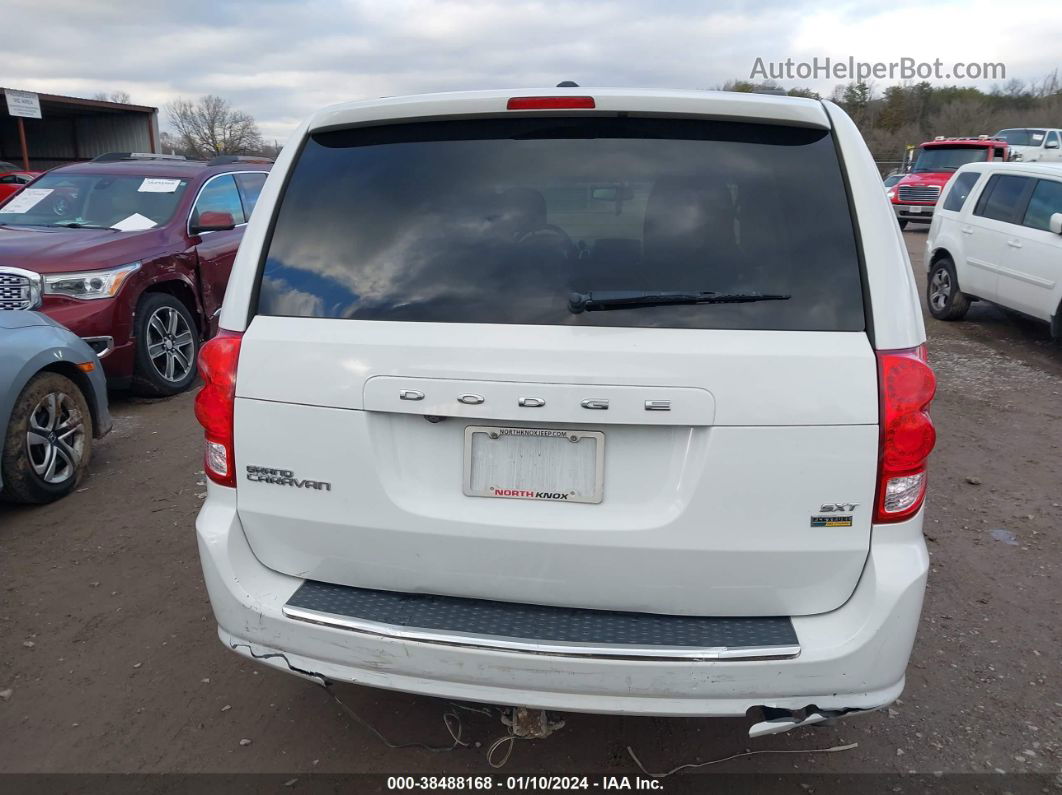 2017 Dodge Grand Caravan Sxt White vin: 2C4RDGCG1HR685768