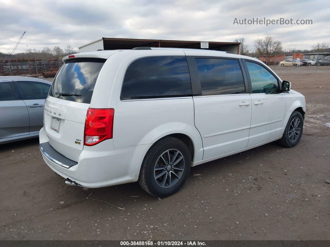 2017 Dodge Grand Caravan Sxt White vin: 2C4RDGCG1HR685768