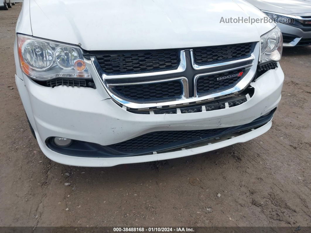 2017 Dodge Grand Caravan Sxt White vin: 2C4RDGCG1HR685768