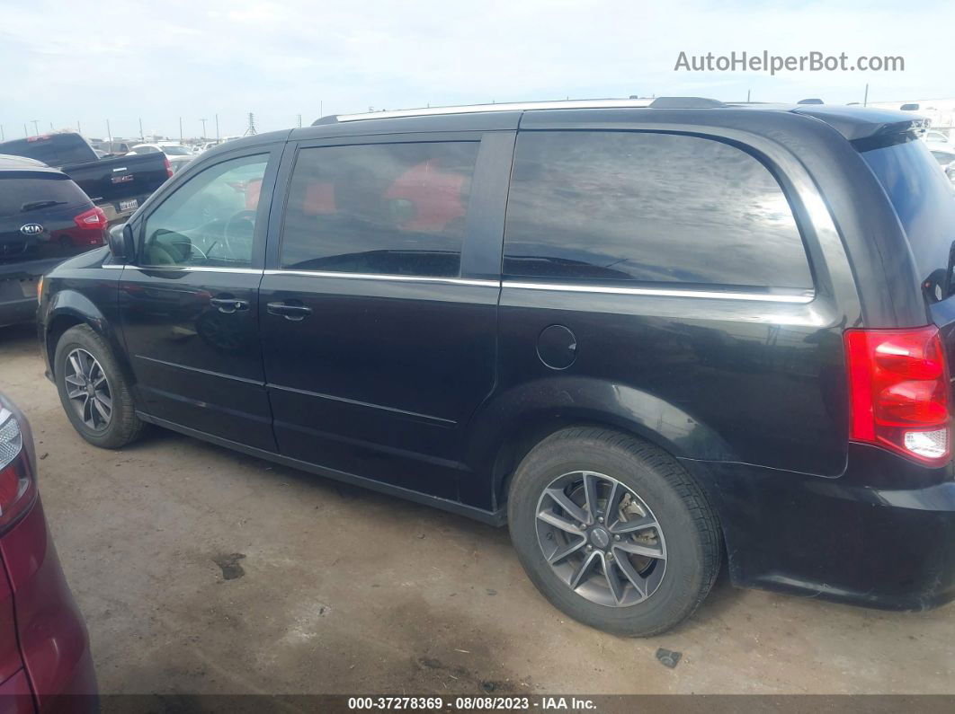 2017 Dodge Grand Caravan Sxt Black vin: 2C4RDGCG1HR800837