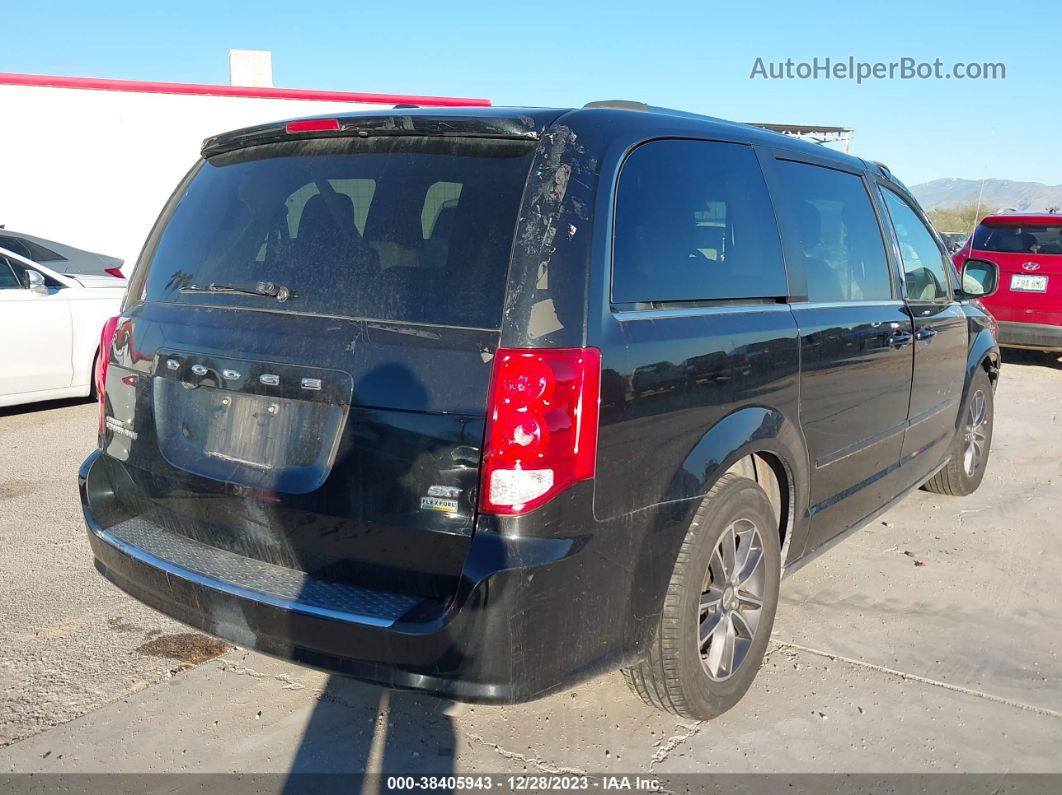 2017 Dodge Grand Caravan Sxt Black vin: 2C4RDGCG1HR807805