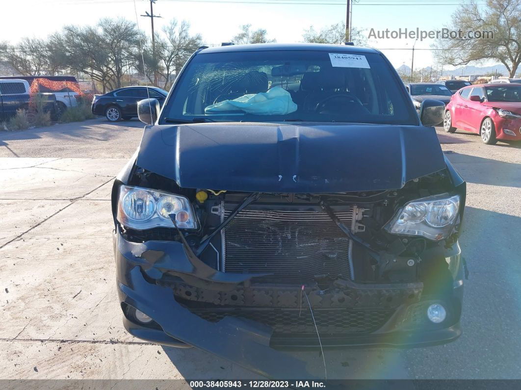 2017 Dodge Grand Caravan Sxt Black vin: 2C4RDGCG1HR807805