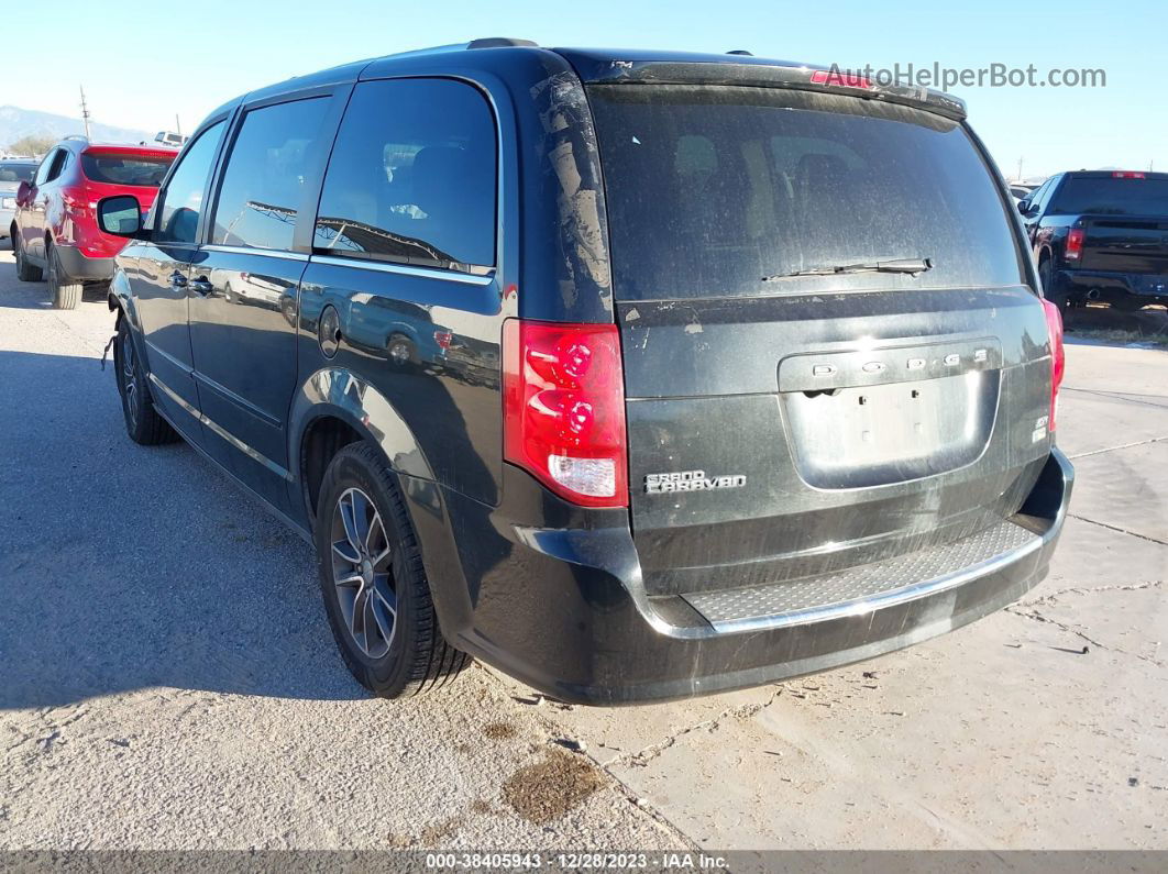 2017 Dodge Grand Caravan Sxt Black vin: 2C4RDGCG1HR807805