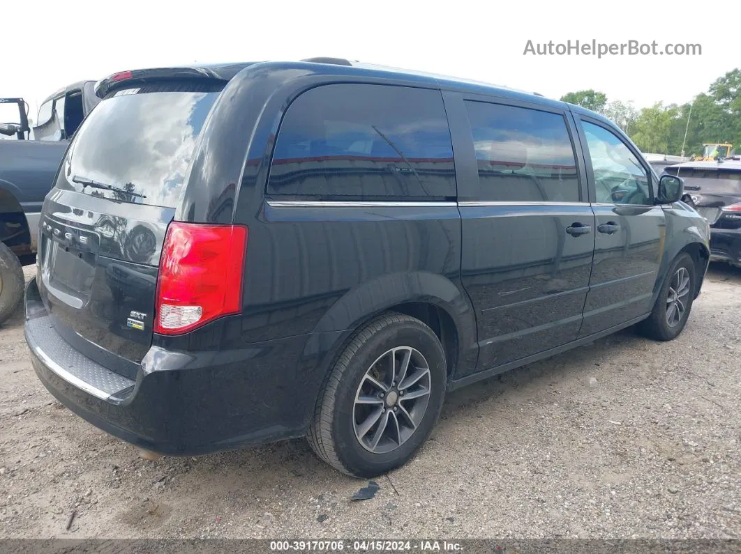 2017 Dodge Grand Caravan Sxt Black vin: 2C4RDGCG1HR824491