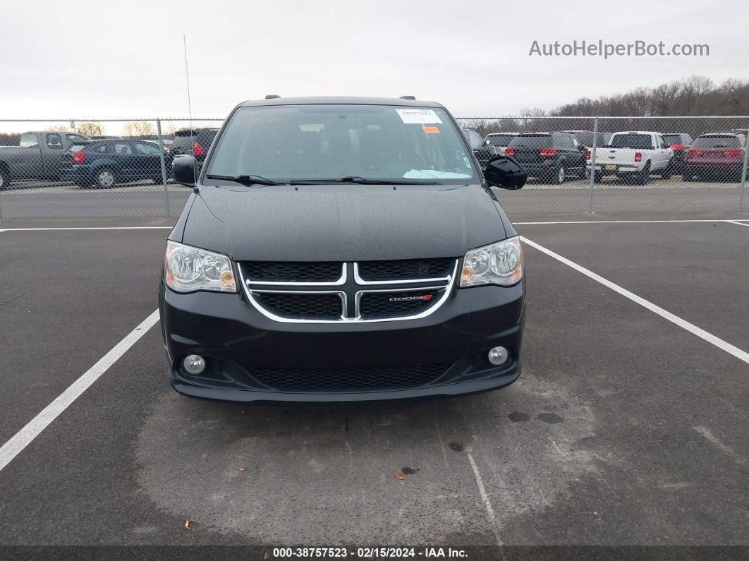 2017 Dodge Grand Caravan Sxt Black vin: 2C4RDGCG2HR581404