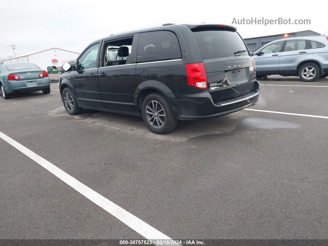 2017 Dodge Grand Caravan Sxt Черный vin: 2C4RDGCG2HR581404