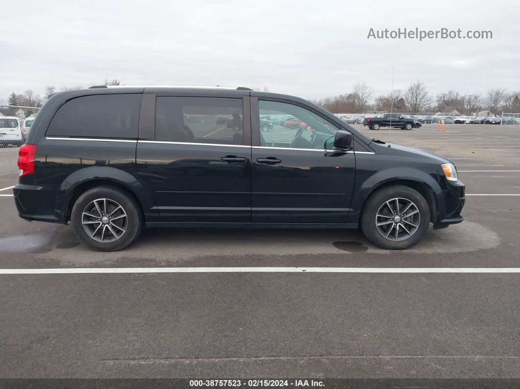 2017 Dodge Grand Caravan Sxt Black vin: 2C4RDGCG2HR581404