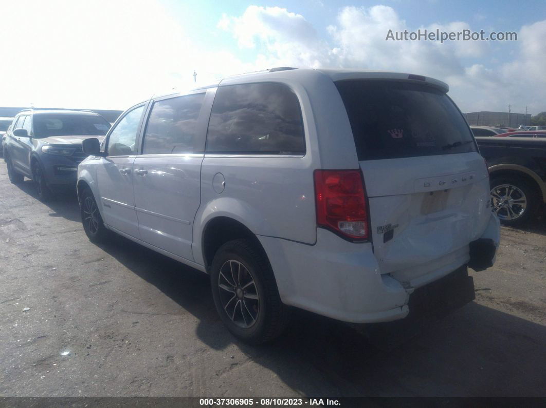 2017 Dodge Grand Caravan Sxt White vin: 2C4RDGCG2HR589454