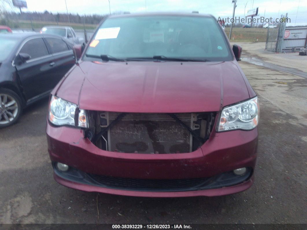 2017 Dodge Grand Caravan Sxt Red vin: 2C4RDGCG2HR649748