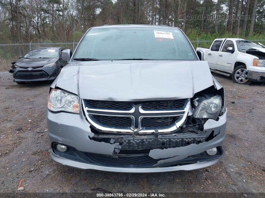 2017 Dodge Grand Caravan Sxt Silver vin: 2C4RDGCG2HR677212