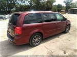 2017 Dodge Grand Caravan Sxt Темно-бордовый vin: 2C4RDGCG2HR790691