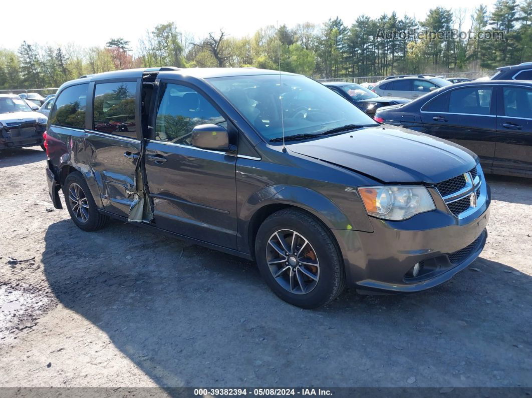 2017 Dodge Grand Caravan Sxt Gray vin: 2C4RDGCG2HR847858