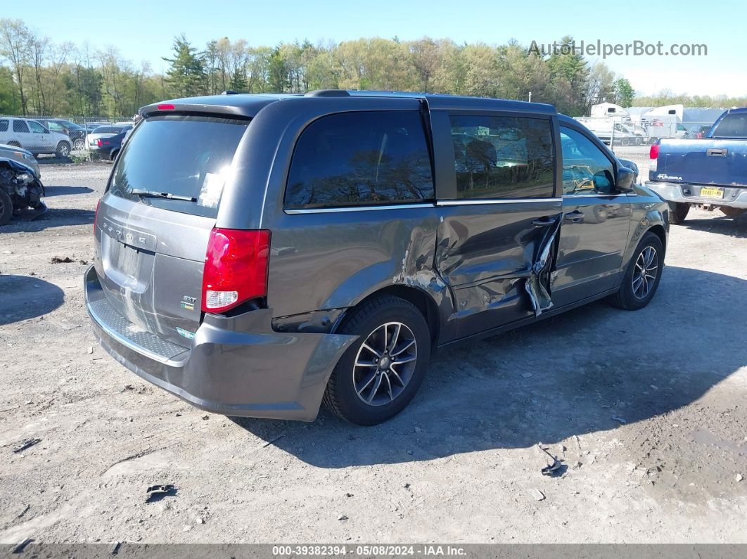 2017 Dodge Grand Caravan Sxt Gray vin: 2C4RDGCG2HR847858