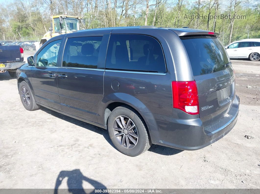 2017 Dodge Grand Caravan Sxt Gray vin: 2C4RDGCG2HR847858