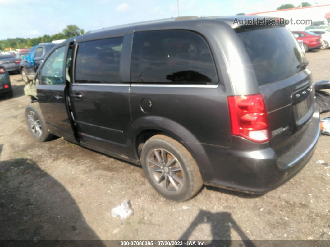 2017 Dodge Grand Caravan Sxt Gray vin: 2C4RDGCG2HR859413