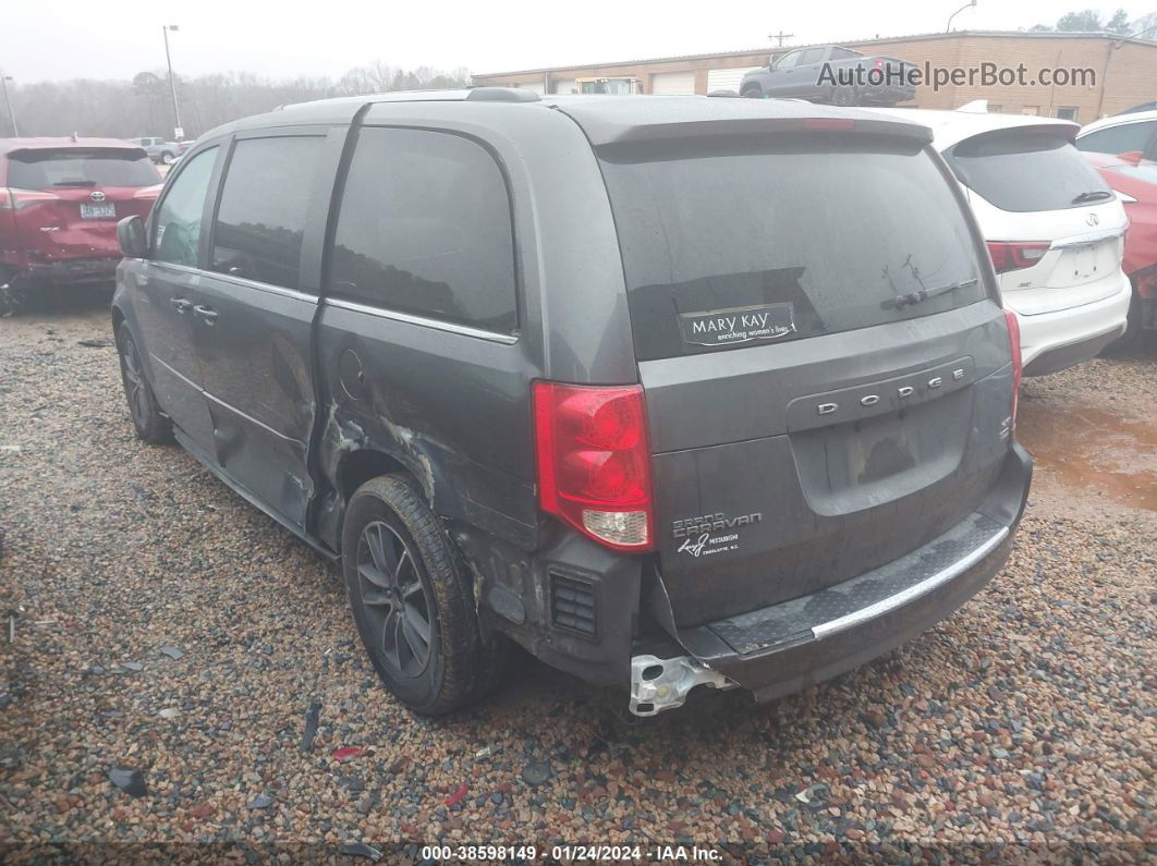 2017 Dodge Grand Caravan Sxt Gray vin: 2C4RDGCG2HR861842