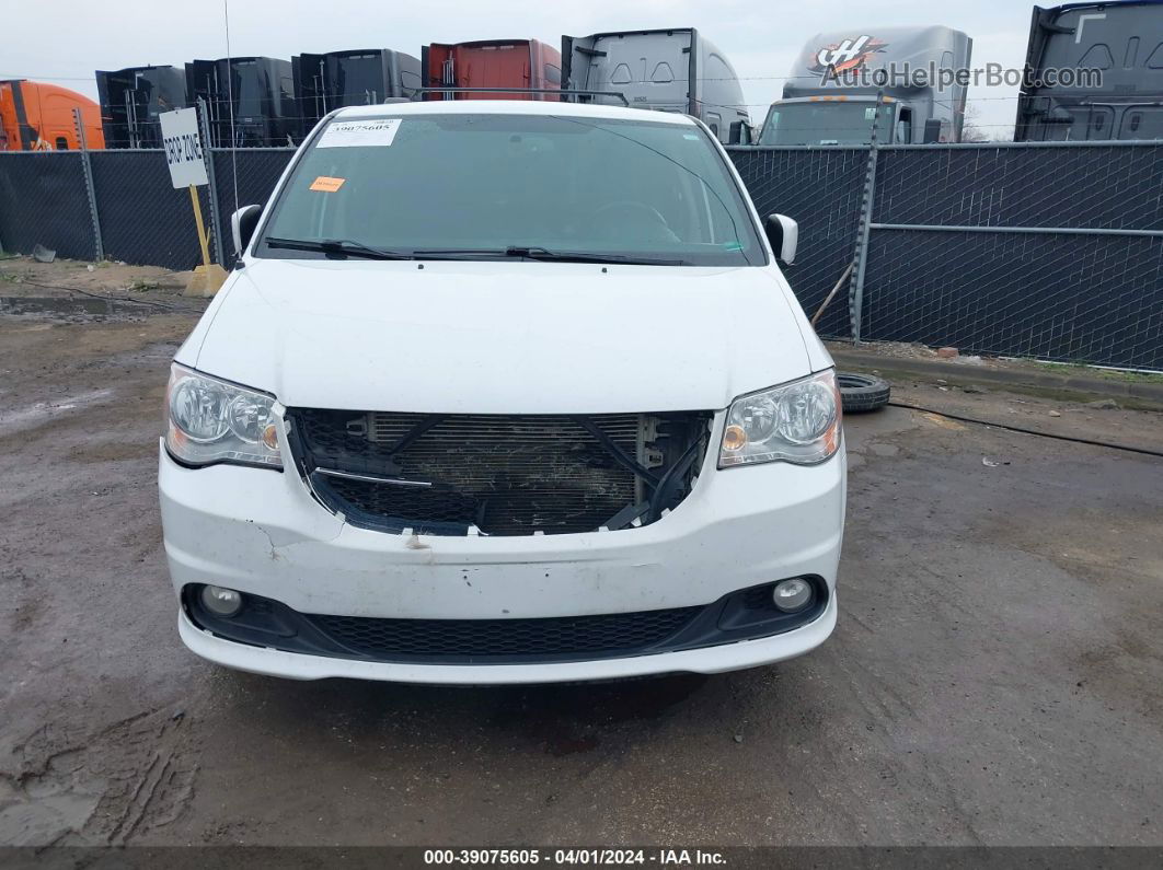 2017 Dodge Grand Caravan Sxt Белый vin: 2C4RDGCG3HR557628