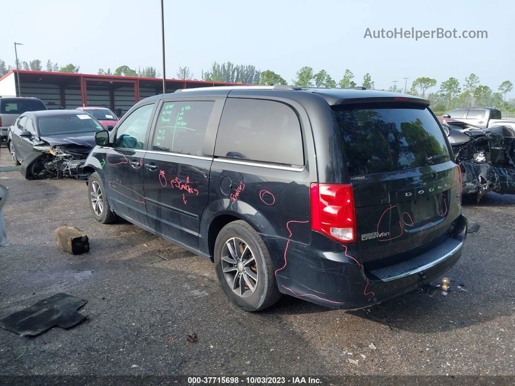 2017 Dodge Grand Caravan Sxt Dark Blue vin: 2C4RDGCG3HR660791