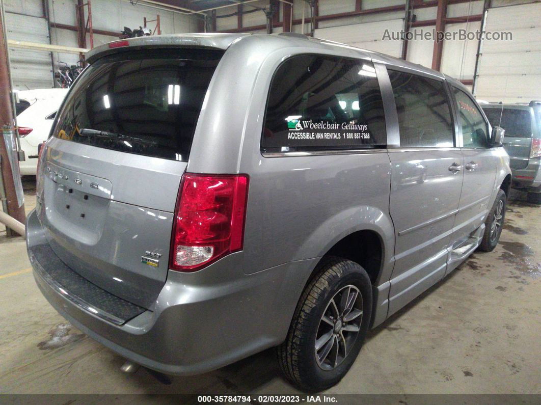 2017 Dodge Grand Caravan Sxt Silver vin: 2C4RDGCG3HR693497