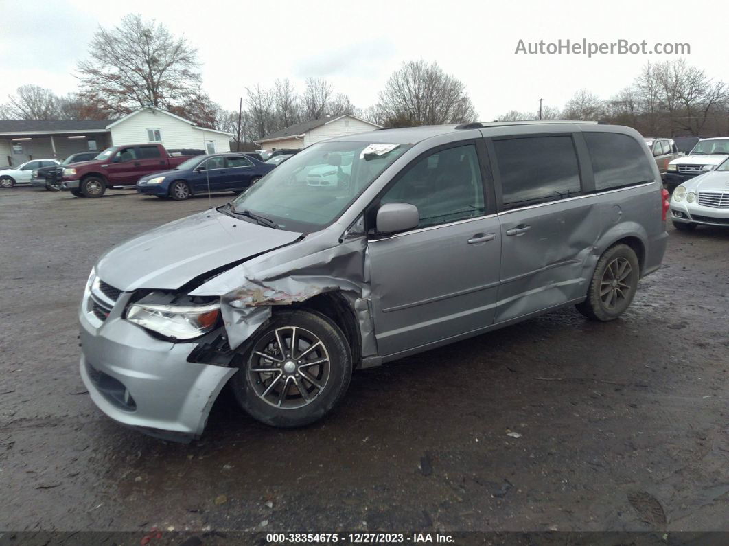 2017 Dodge Grand Caravan Sxt Silver vin: 2C4RDGCG3HR786567