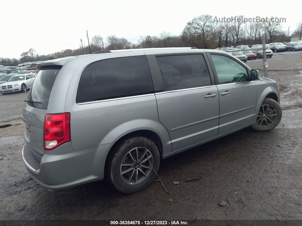 2017 Dodge Grand Caravan Sxt Silver vin: 2C4RDGCG3HR786567