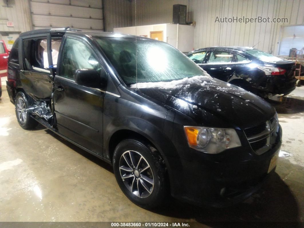 2017 Dodge Grand Caravan Sxt Black vin: 2C4RDGCG3HR801309