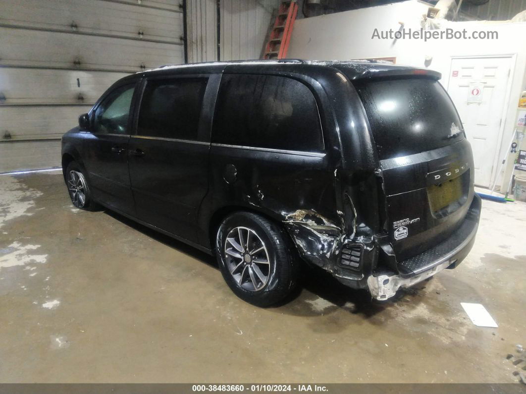 2017 Dodge Grand Caravan Sxt Black vin: 2C4RDGCG3HR801309