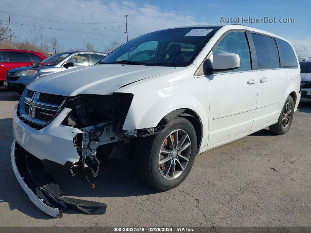 2017 Dodge Grand Caravan Sxt White vin: 2C4RDGCG3HR827439